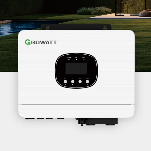 Growatt SPF-6000-ES-Pro 6kW 48V Max PV Input 500VDC LiFePO4 Hybrid Inverter